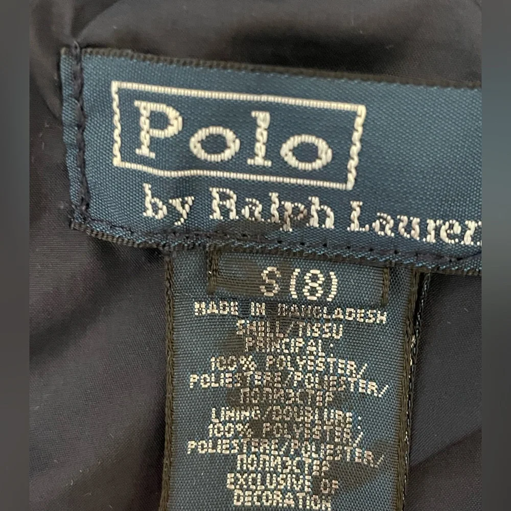 Ralph Lauren Navy Hooded Jacket